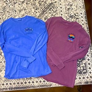 Two longsleeve shirts